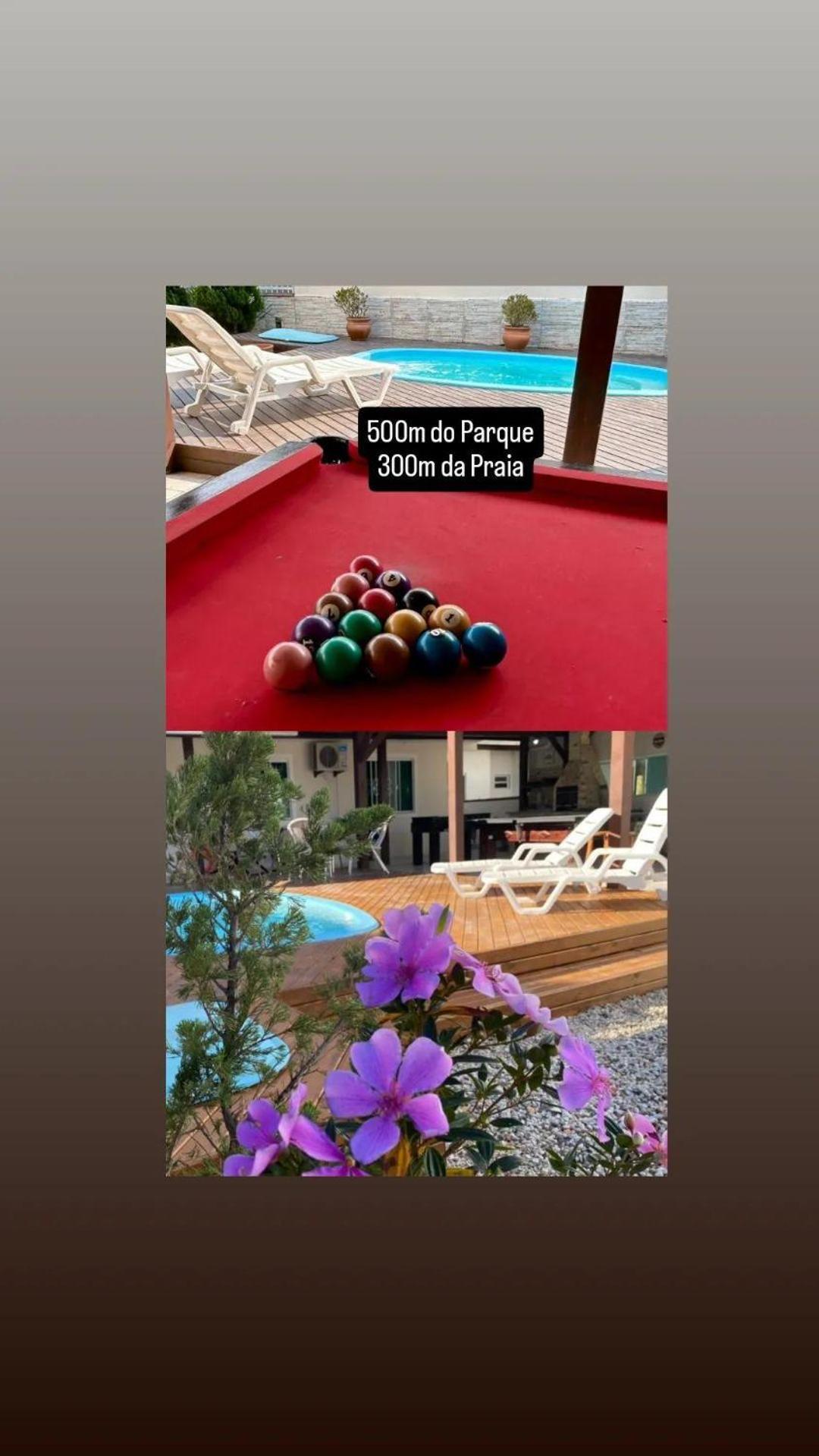 Casa De Praia Top! Beto Carrero, 500M Do Parque, Com Piscina E Sinuca, 1 Suite E 2 Quartos, 3Bwc, A 300M Da Praia, Churrasqueira E Estacionamento Privado Penha  Εξωτερικό φωτογραφία