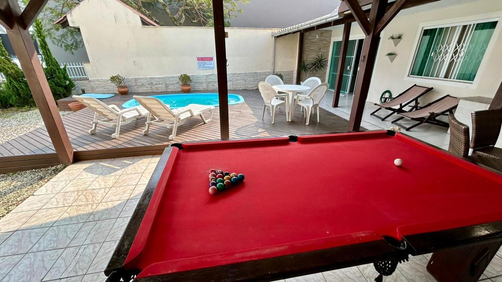Casa De Praia Top! Beto Carrero, 500M Do Parque, Com Piscina E Sinuca, 1 Suite E 2 Quartos, 3Bwc, A 300M Da Praia, Churrasqueira E Estacionamento Privado Penha  Εξωτερικό φωτογραφία